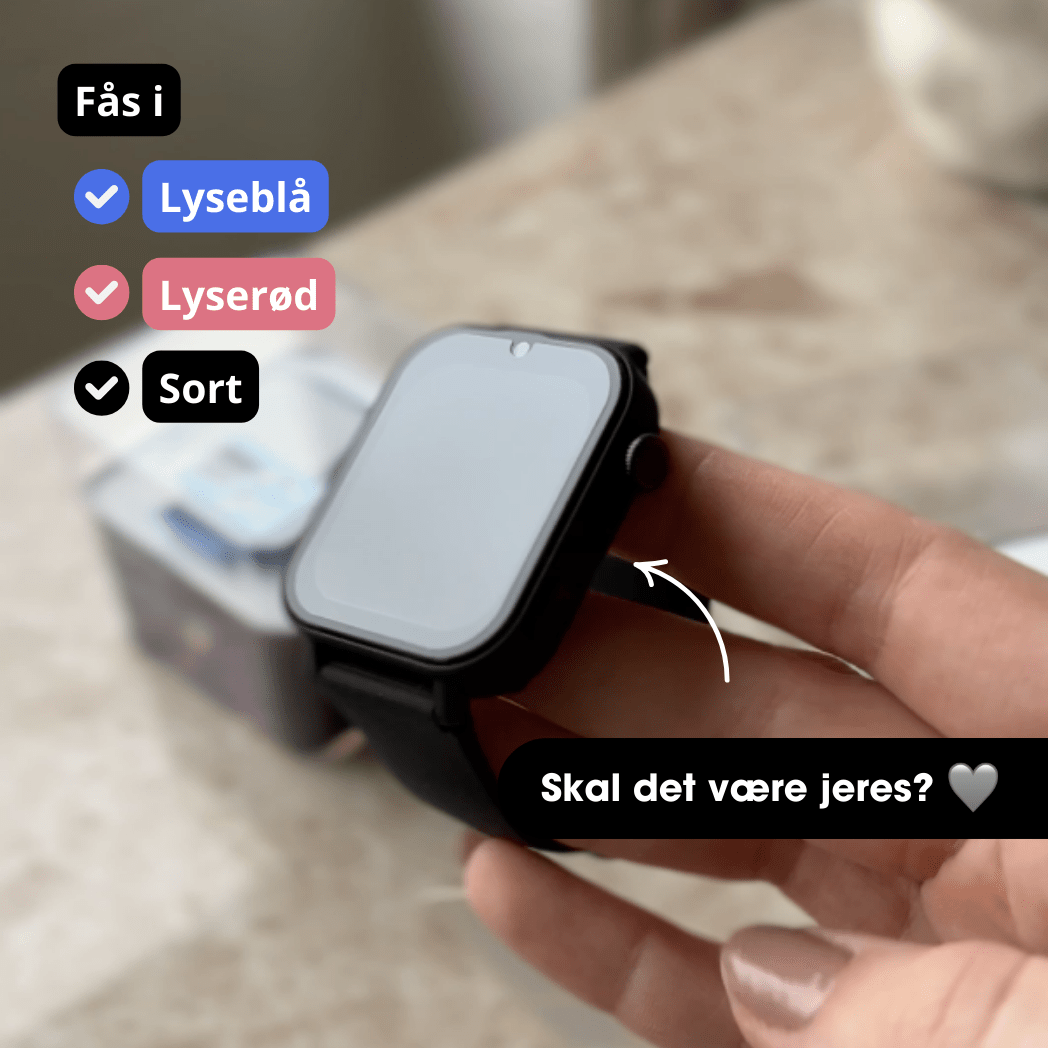 KidsBuddy™ - GPS smartwatch til børn - Tech - shoppen.dk - Sort -