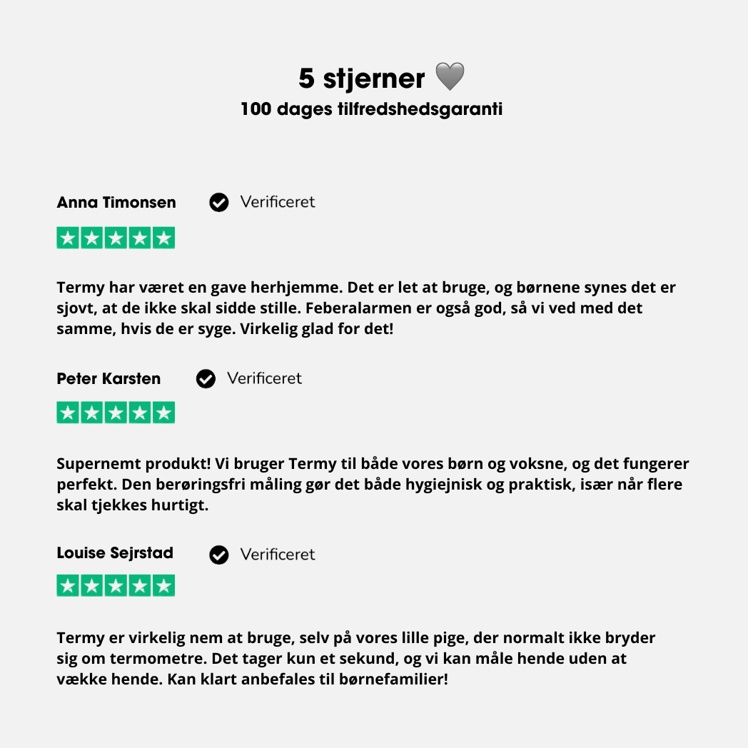 Termy - Infrarød Pandetermometer produktbillede 11