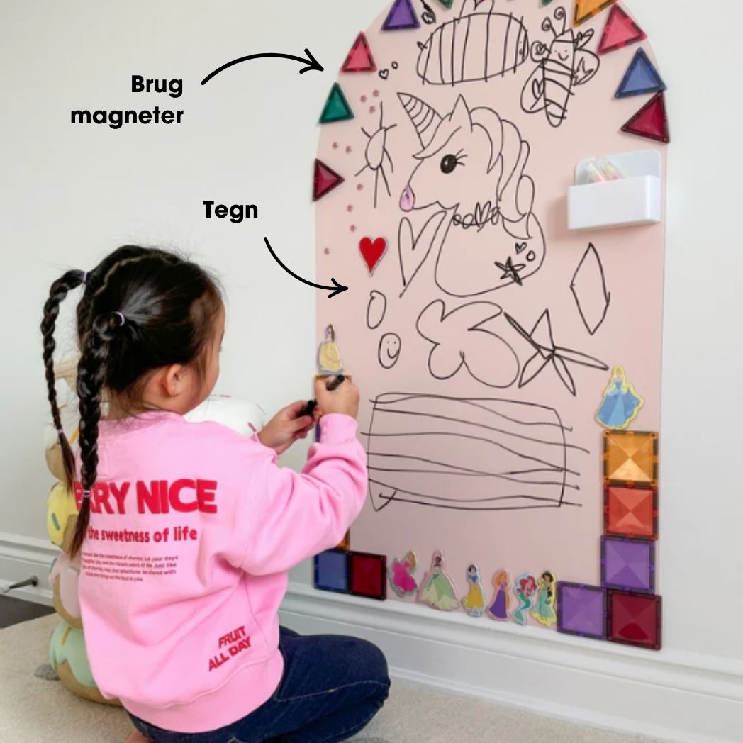MagBoard - Kreativ Magnettavle produktbillede 2