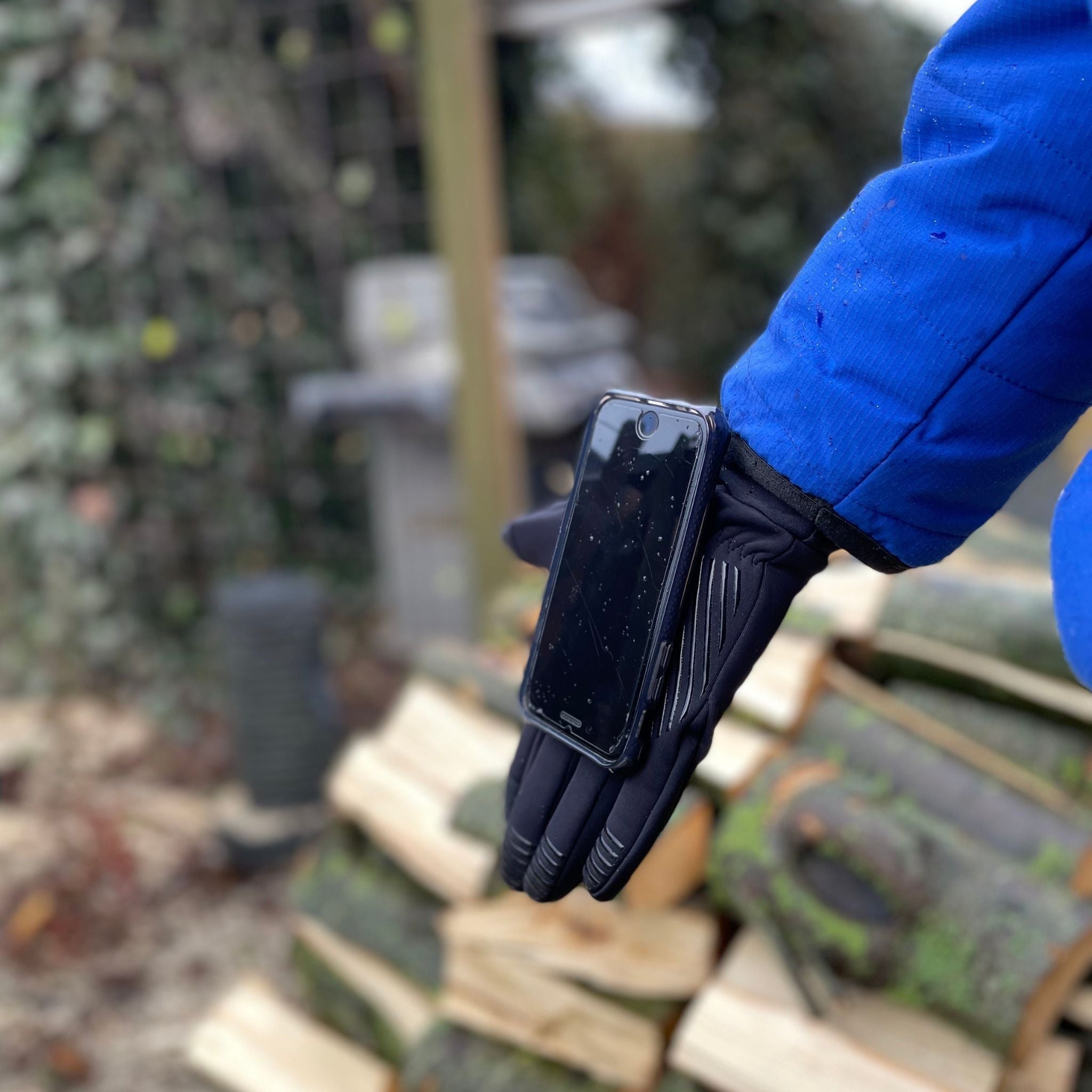 Vandafvisende Termohandsker med touch - Tech - shoppen.dk - S -