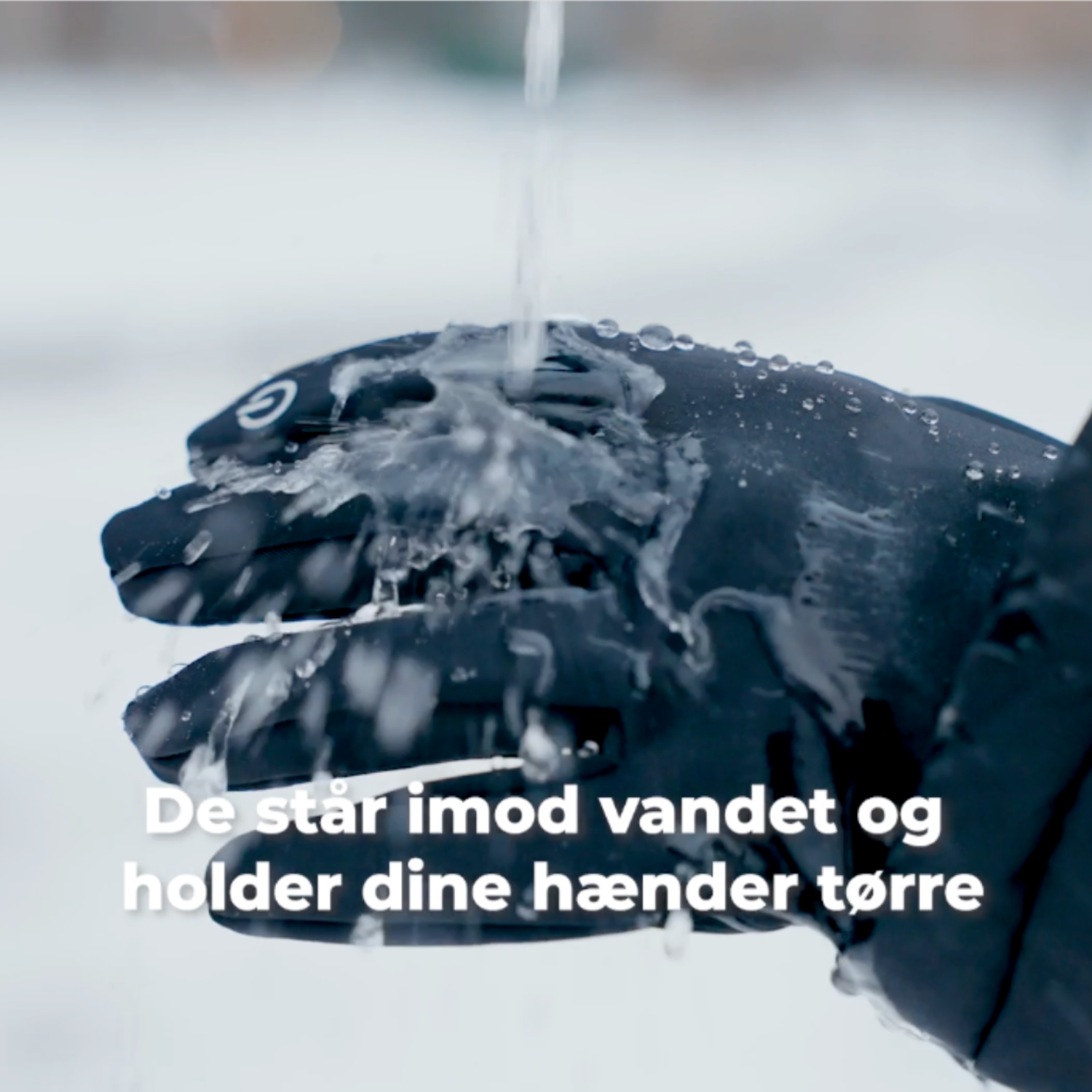 Vandafvisende Termohandsker med touch