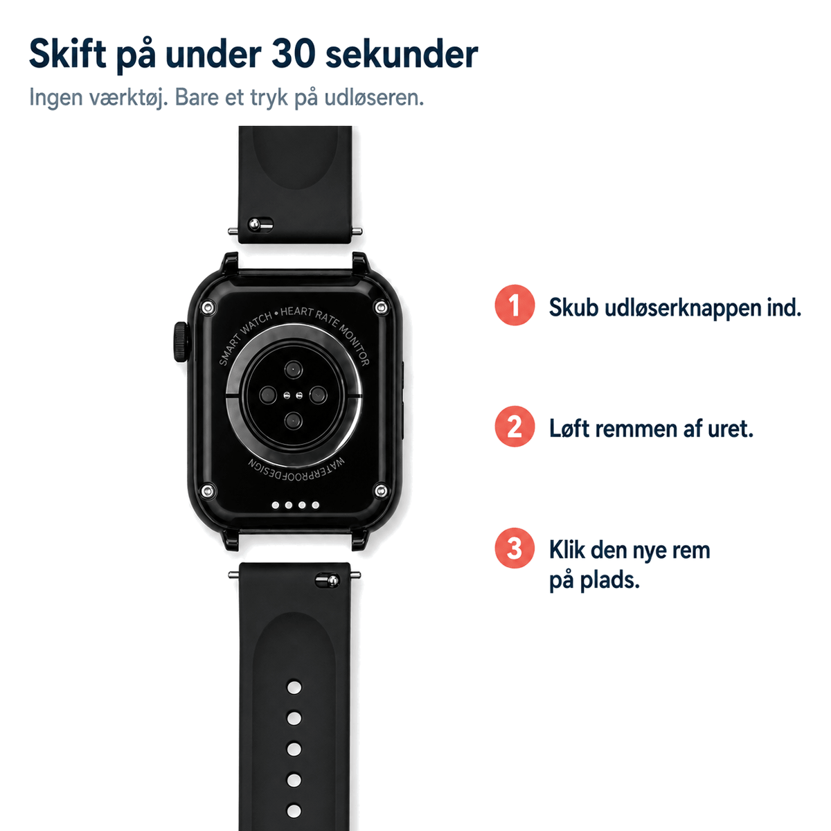 KidsBuddy™ Pro Urrem - Tech-shoppen.dk - Sort -