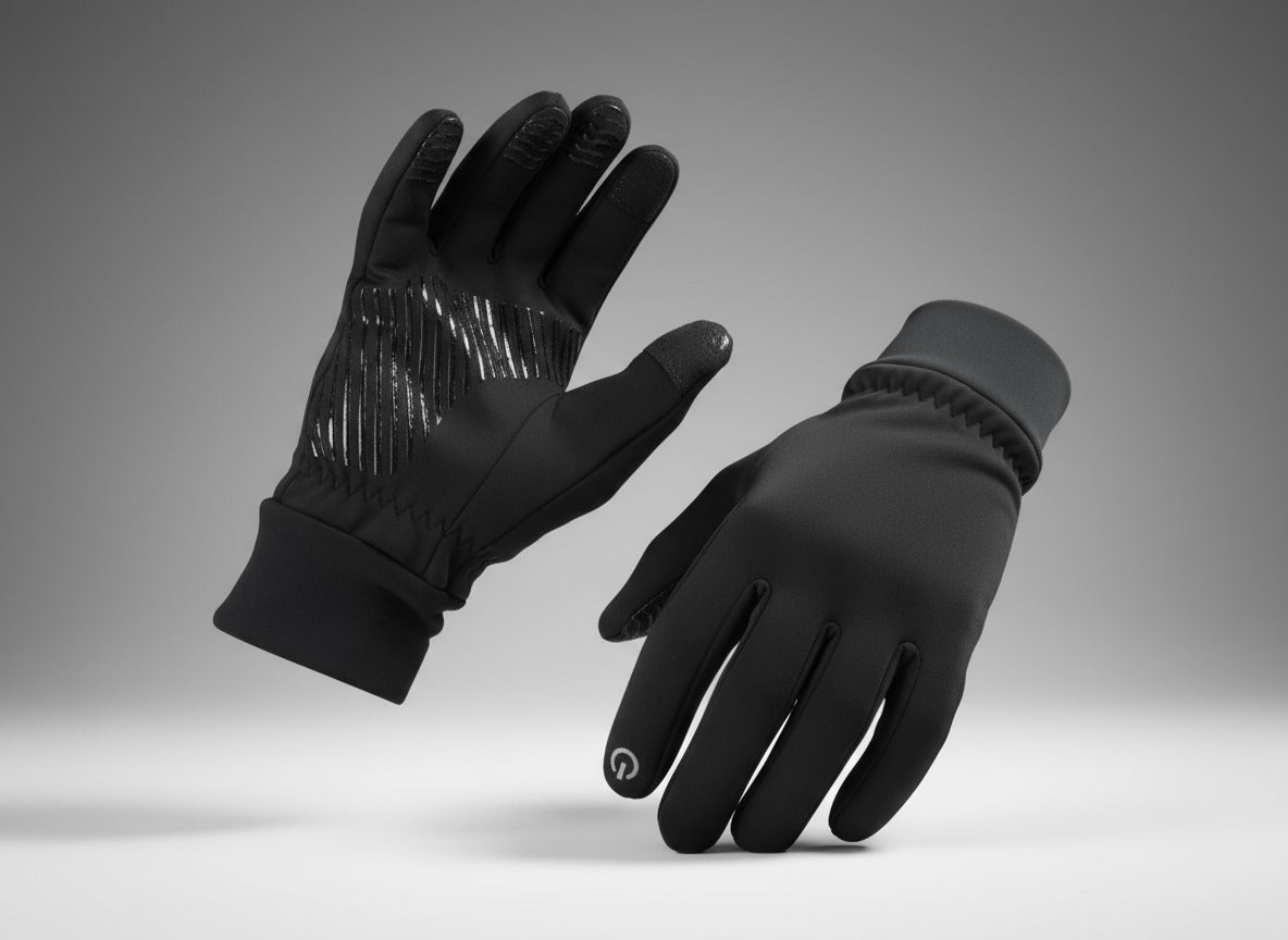 Vandafvisende Termohandsker med touch - Tech - shoppen.dk - S -