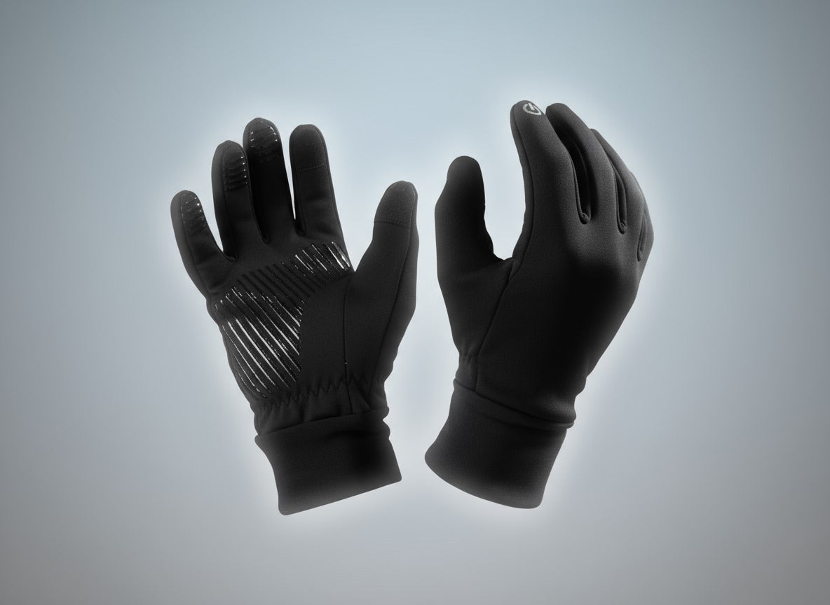 Vandafvisende Termohandsker med touch - Tech - shoppen.dk - S -