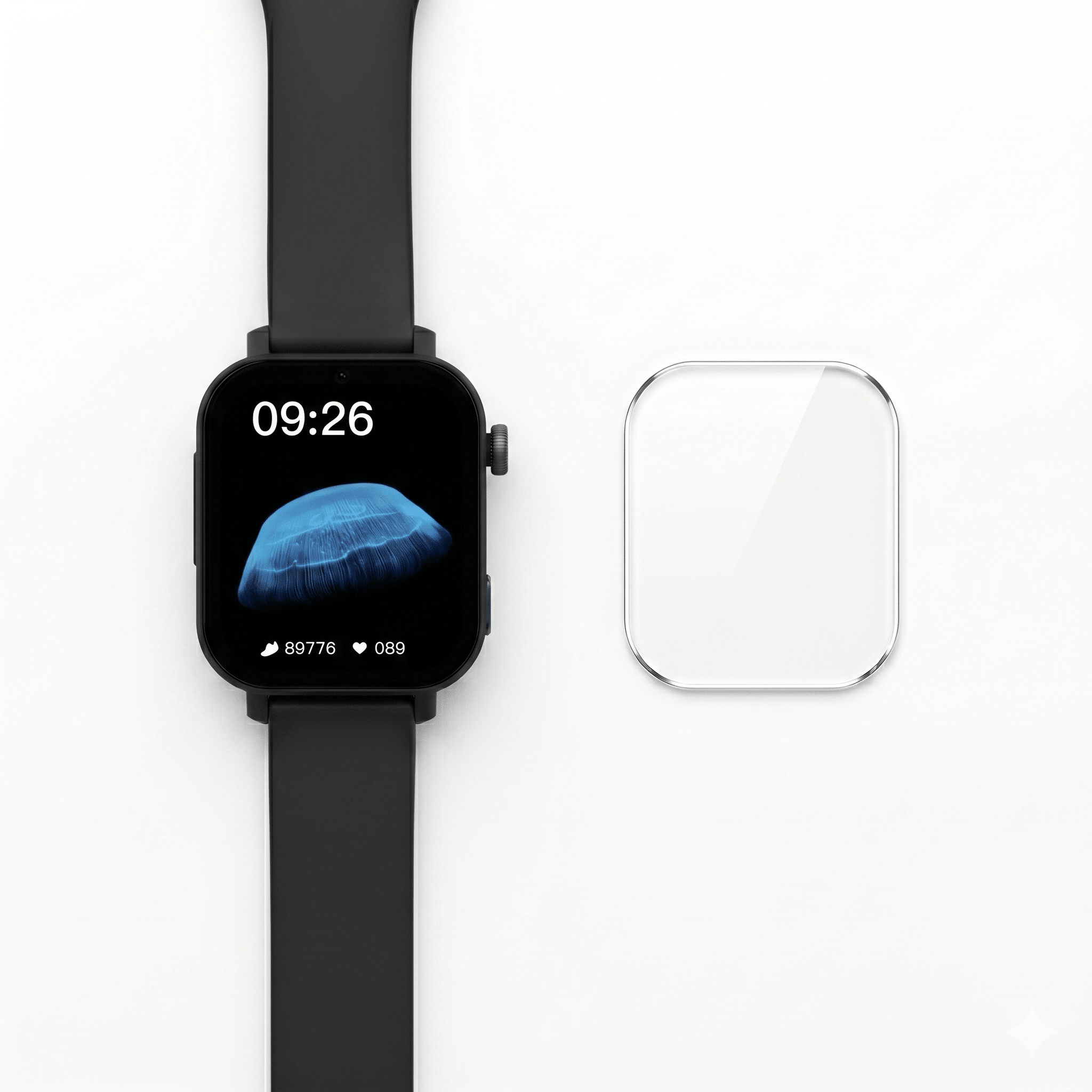 Skærmbeskytter til KidsBuddy™ Smartwatch – 9H Hærdet Glas - Tech-shoppen.dk -
