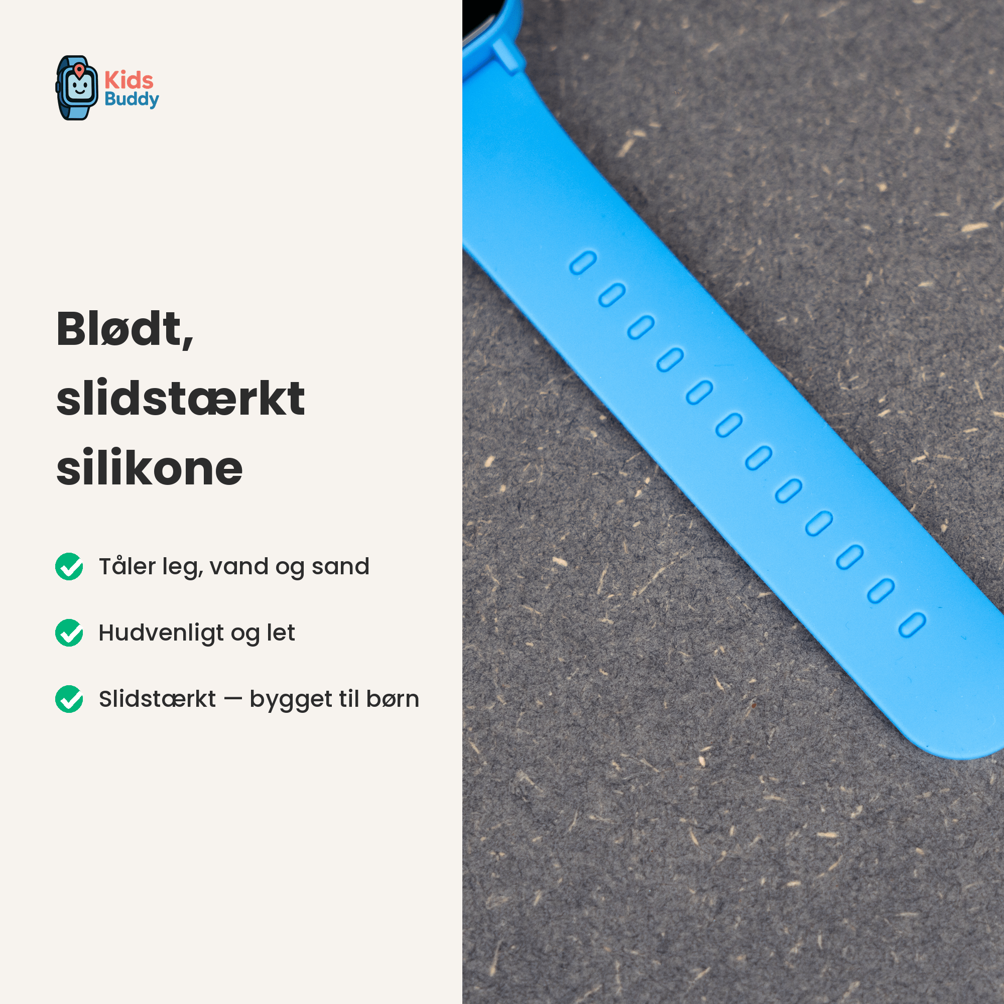 Kidsbuddy™ Urrem - Tech-shoppen.dk - Sort - 
