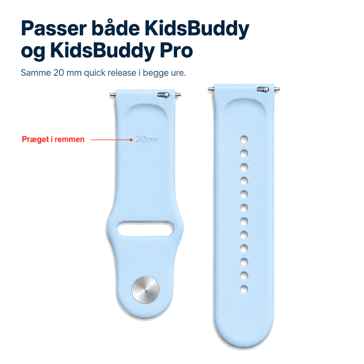 KidsBuddy™ Pro Urrem - Tech-shoppen.dk - Sort - 