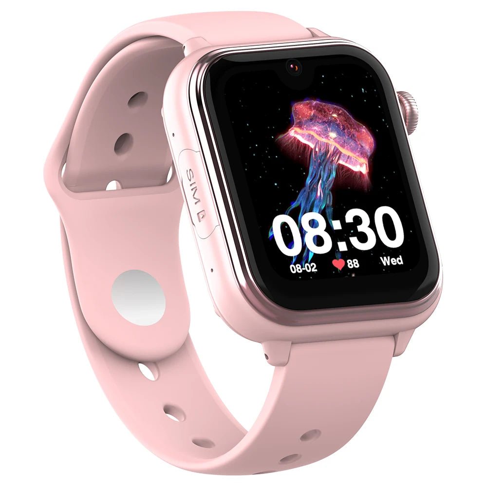 KidsBuddy™ Pro - GPS smartwatch til børn med videoopkald - Tech-shoppen.dk - Lyserød - 