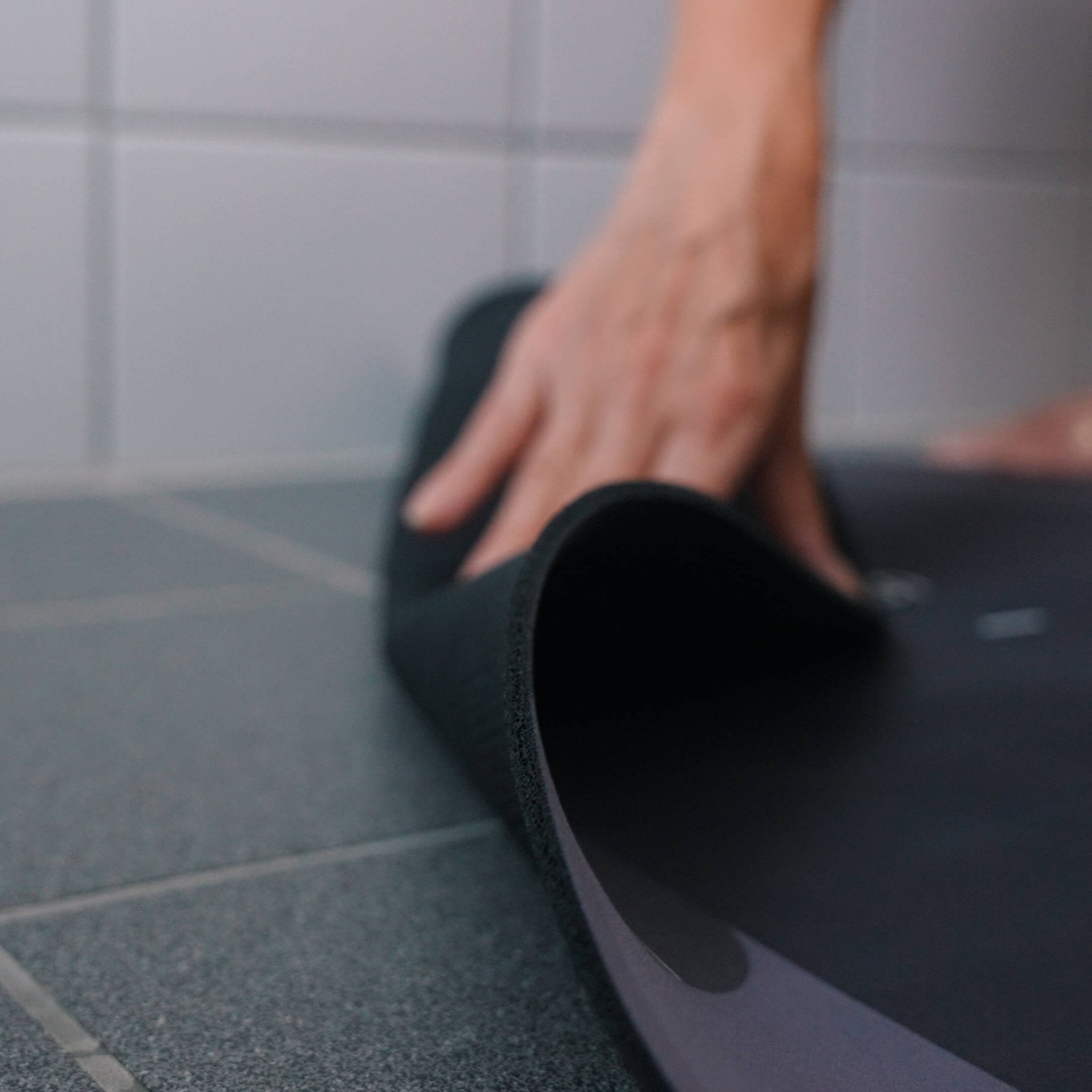 SoftStep - Skridsikker Bademåtte - Tech - shoppen.dk - Grå - 50x80 cm - 